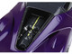 2012 Ferrari LaFerrari Purple Dubai Metallic Viola Vio with Black Top With Display Case Limited Edition to 300 pieces Worldwide 1/18 Diecast Model Car BBR BBR182237DIE