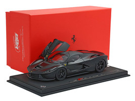 Ferrari LaFerrari Rosso Corsa Red with Black Wheels With Display