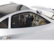 Pagani Zonda C12 Silver Metallic VIN 001 20th Anniversary Restoration with DISPLAY CASE Limited Edition to 199 pieces Worldwide 1/18 Model Car BBR P18170A