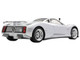 Pagani Zonda C12 Silver Metallic VIN 001 20th Anniversary Restoration with DISPLAY CASE Limited Edition to 199 pieces Worldwide 1/18 Model Car BBR P18170A