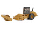 CAT Caterpillar CS56 Roller with Interchangeable Front Attachment Yellow 1/87 (HO) Diecast Model Diecast Masters 84662CS