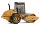 CAT Caterpillar CS56 Roller with Interchangeable Front Attachment Yellow 1/87 (HO) Diecast Model Diecast Masters 84662CS