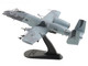 Fairchild Republic A 10A Thunderbolt II Attack Aircraft Flipper 47th Tactical Fighter Squadron Barksdale AFB 1990 United States Air Force Air Power Series 1/72 Diecast Model Hobby Master HA1340