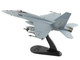 Boeing F A 18E Super Hornet Fighter Aircraft Dagger Team with decals United States Navy Air Power Series 1/72 Diecast Model Hobby Master HA5140B