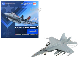 Boeing F A 18E Super Hornet Fighter Aircraft Dagger Team with decals United States Navy Air Power Series 1/72 Diecast Model Hobby Master HA5140B