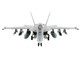 Boeing F A 18F Super Hornet Fighter Aircraft 165875 Green Hornet VX 23 Salty Dogs NAS Patuxent River 2011 United States Navy Air Power Series 1/72 Diecast Model Hobby Master HA5142