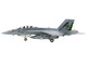 Boeing F A 18F Super Hornet Fighter Aircraft 165875 Green Hornet VX 23 Salty Dogs NAS Patuxent River 2011 United States Navy Air Power Series 1/72 Diecast Model Hobby Master HA5142