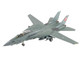 Grumman F 14A Tomcat Fighter Aircraft VF 1 with Optional Decals United States Navy Air Power Series 1/72 Diecast Model Hobby Master HA5260