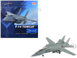 Grumman F 14A Tomcat Fighter Aircraft VF 1 with Optional Decals United States Navy Air Power Series 1/72 Diecast Model Hobby Master HA5260