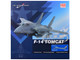 Grumman F 14A Tomcat Fighter Aircraft VF 1 with Optional Decals United States Navy Air Power Series 1/72 Diecast Model Hobby Master HA5260