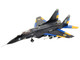 Mikoyan MIG 29 Fulcrum Aircraft Ghost of Kyiv 40th Tactical Aviation Brigade Vasylkiv Air Base 2023 Ukrainian Air Force Air Power Series 1/72 Diecast Model Hobby Master HA6525