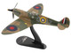 Supermarine Spitfire Mk 1a Fighter Aircraft X4009 Flight Lieutenant P C Hughes 1940 British Royal Air Force Air Power Series 1/48 Diecast Model Hobby Master HA7818