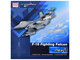 General Dynamics F 16N Fighting Falcon Fighter Aircraft 163269 U S Navy Fighter Weapons School 1990s United States Marine Corps Air Power Series 1/72 Diecast Model Hobby Master HA38063