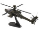 Boeing AH 64E Apache Echo Attack Helicopter ZM714 Middle Wallop 2022 British Army Air Power Series 1/72 Diecast Model Hobby Master HH1220