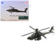 Boeing AH 64E Apache Echo Attack Helicopter ZM714 Middle Wallop 2022 British Army Air Power Series 1/72 Diecast Model Hobby Master HH1220