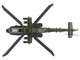 Boeing AH 64E Apache Guardian Attack Helicopter 12 09025 16th Combat Aviation Brigade United States Army Air Power Series 1/72 Diecast Model Hobby Master HH1221