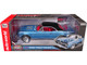 1967 Chevrolet Yenko Camaro YS760 Nantucket Blue Metallic with Black Stripes Black Vinyl Top and Red Interior Muscle Car & Corvette Nationals MCACN American Muscle Series 1/18 Diecast Model Car Auto World AMM1329