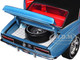 1967 Chevrolet Yenko Camaro YS760 Nantucket Blue Metallic with Black Stripes Black Vinyl Top and Red Interior Muscle Car & Corvette Nationals MCACN American Muscle Series 1/18 Diecast Model Car Auto World AMM1329