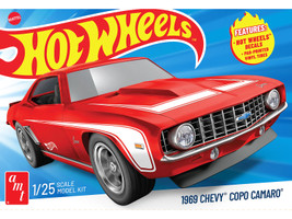 Skill 2 Model Kit 1969 Chevrolet COPO Camaro Hot Wheels 1/25 Scale Model AMT AMT1497