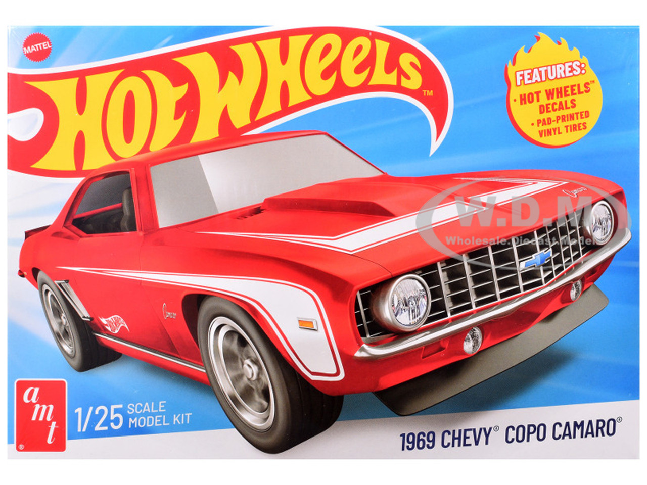 Skill 2 Model Kit 1969 Chevrolet COPO Camaro 
