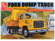 Skill 3 Model Kit Ford LNT 8000 Louisville Line Dump Truck 1/25 Scale Model AMT AMT1526