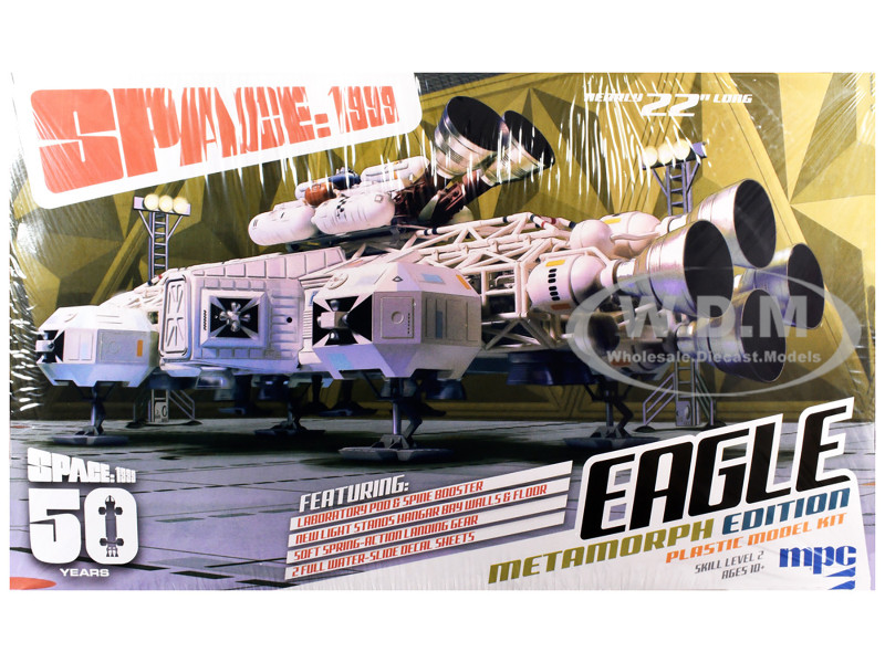 Skill 2 Model Kit Eagle Transporter Metamorph Edition Space 1999 1975 1977 TV Series 1/48 Scale Model MPC MPC1030