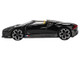Bugatti W16 Mistral Black with Yellow Interior Limited Edition 1/64 Diecast Model Car Mini GT MGT01058