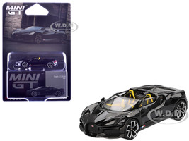 Bugatti Vision Gran Turismo Black and Carbon Limited Edition 1/64