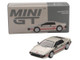 Lotus Esprit Turbo Silver Metallic with Red Stripes Limited Edition 1/64 Diecast Model Car Mini GT MGT01109