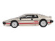Lotus Esprit Turbo Silver Metallic with Red Stripes Limited Edition 1/64 Diecast Model Car Mini GT MGT01109