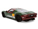 2005 Ford GT Green Weathered with Graphics and Boba Fett Figure Star Wars Franchise Hollywood Rides Series 1/24 Diecast Model Car Jada 36909