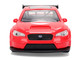2016 Subaru WRX STI Red with Knuckles Graphics Sonic the Hedgehog 1991 Video Game Hollywood Rides Series 1/32 Diecast Model Car Jada 37024