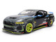 Ford Mustang RTR #25 Vaughn Gittin Jr Formula Drift PRO Championship 2025 with Lights RTR Vehicles Series 1/24 Diecast Model Car Jada 37246