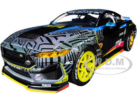 Ford Mustang RTR #25 Vaughn Gittin Jr Formula Drift PRO Championship 2025 with Lights RTR Vehicles Series 1/24 Diecast Model Car Jada 37246