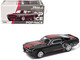 Shelby Mustang GT500 Dark Chrome with Red Stripes 1/64 Diecast Model Car Pop Race PR640218 Shelby Mustang GT500 Dark Chrome with Red Stripes 1/64 Diecast Model Car Pop Race PR640218
