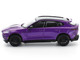 Aston Martin DBX 707 Storm Purple Metallic with Black Top 1/64 Diecast Model Car Pop Race PR640268