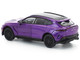 Aston Martin DBX 707 Storm Purple Metallic with Black Top 1/64 Diecast Model Car Pop Race PR640268
