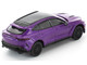 Aston Martin DBX 707 Storm Purple Metallic with Black Top 1/64 Diecast Model Car Pop Race PR640268