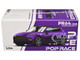 Aston Martin DBX 707 Storm Purple Metallic with Black Top 1/64 Diecast Model Car Pop Race PR640268