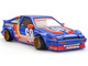Toyota AE86 Sprinter Trueno Kaido Racing V1 RHD Right Hand Drive #68 Blue with Stripes Designed by Jun Imai Kaido House Special 1/64 Diecast Model Car Mini GT KHMG196