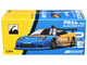 Honda NSX R GT RHD Right Hand Drive Spoon Sports Blue and Yellow with Black Top 1/64 Diecast Model Car Pop Race PR640310