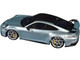 2022 Porsche 911 992 GT3 Azzuro Thetys Metallic with Black Top with Acrylic Display Case 1/18 Model Car Schuco 18U00111