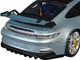 2022 Porsche 911 992 GT3 Azzuro Thetys Metallic with Black Top with Acrylic Display Case 1/18 Model Car Schuco 18U00111