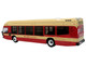 Nova Bus LFS HEV Transit Bus Hamilton Street Railway 150th Anniversary Cream and Red The Bus & Motorcoach Collection Limited Edition to 504 pieces Worldwide 1/87 (HO) Diecast Model Iconic Replicas 87-0624