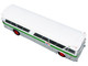 1964 MCI MC 5A Coach Bus Golden Gate Transit White with Green Stripes Vintage Bus & Motorcoach Collection Limited Edition to 504 pieces Worldwide 1/87 (HO) Diecast Model Iconic Replicas 87-0626