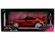 Toyota GR Supra Red Metallic Pink Slips Series 1/18 Diecast Model Car Jada 36468
