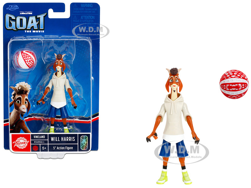 Will Harris 5 Moveable Figure with Basketball Gym Clothes Version Goat 2026 Movie Model Jada 36856