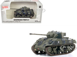 Sherman Firefly Mk VC Medium Tank Polish 1st Armoured Division Black Devils Battle of Falaise France 1944 Polish Armed Forces in the West 1/72 Diecast Model Legion LEG-12010LJ