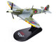 Supermarine Spitfire Mk Vb Fighter Aircraft EP120 Flight Lieutenant James Jeff Northcott No 402 City of Winnipeg Squadron 1943 1944 Royal Canadian Air Force 1/72 Diecast Model Airplane Legion LEG-14618LB
