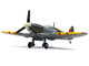 Supermarine Spitfire Mk Vb Fighter Aircraft EP120 Flight Lieutenant James Jeff Northcott No 402 City of Winnipeg Squadron 1943 1944 Royal Canadian Air Force 1/72 Diecast Model Airplane Legion LEG-14618LB